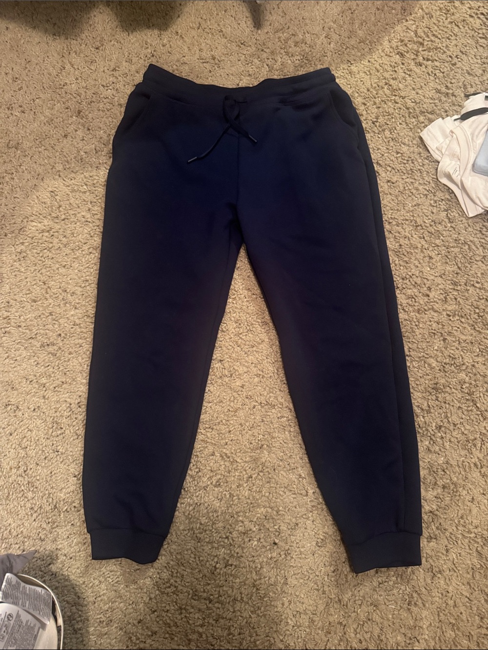 32 Degrees Navy Casual Jogger Pants